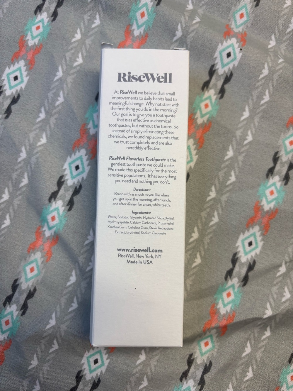 💥NIB RiseWell Mineral Toothpaste - Picture 2 of 3